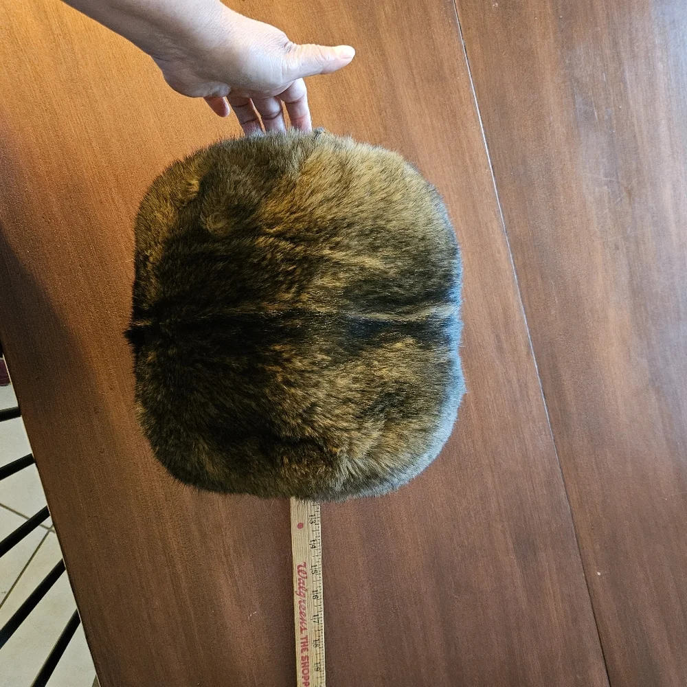 Fur Muff Walking & Sleigh Travel Fashion Essential Accessory -Over 100 Years Old
